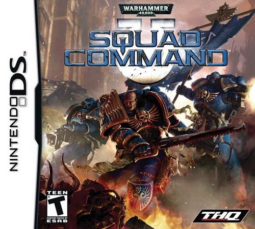 Warhammer 40000 Squad Command box art for Nintendo DS